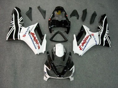 2006-2008 Black White Triumph Daytona 675 Triple Bike Fairings