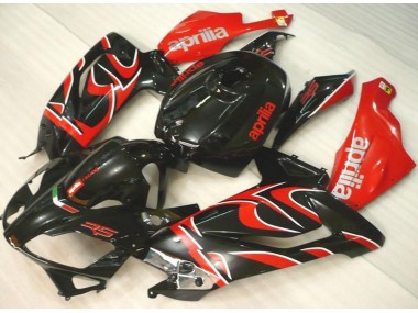 2006-2011 Black Red Aprilia RS125 Motorcycle Fairings