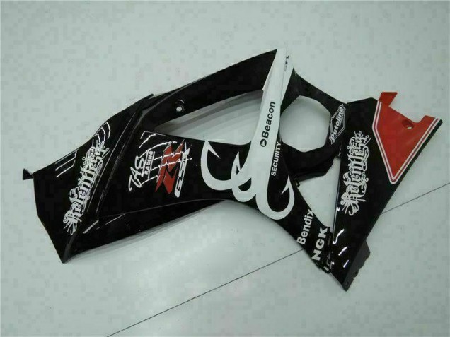 2007-2008 Black Suzuki GSXR 1000 K7 Bike Fairing