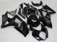 2007-2008 Black Suzuki GSXR 1000 K7 Motorcycle Replacement Fairings