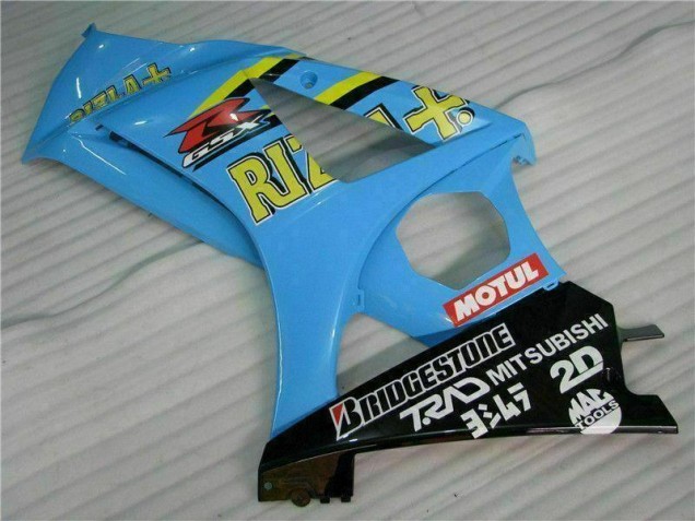 2007-2008 Blue Suzuki GSXR 1000 K7 Motorbike Fairing