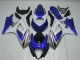 2007-2008 Blue White Suzuki GSXR 1000 K7 Motorcycle Fairings