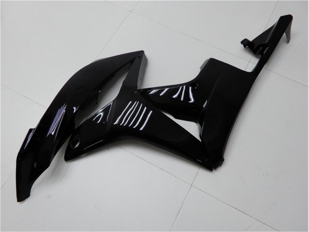 2007-2008 Glossy Black Honda CBR600RR Bike Fairings