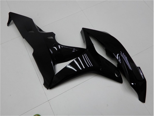 2007-2008 Glossy Black Honda CBR600RR Bike Fairings