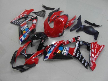 2007-2008 Red Suzuki GSXR 1000 K7 Motorcycle Fairing