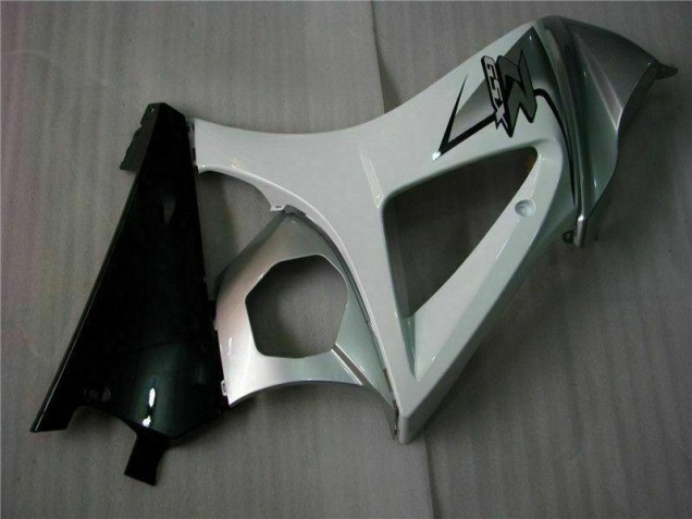 2007-2008 Silver White Suzuki GSXR 1000 K7 Motorbike Fairing