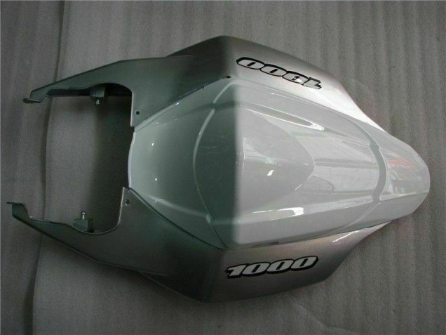 2007-2008 Silver White Suzuki GSXR 1000 K7 Motorbike Fairing