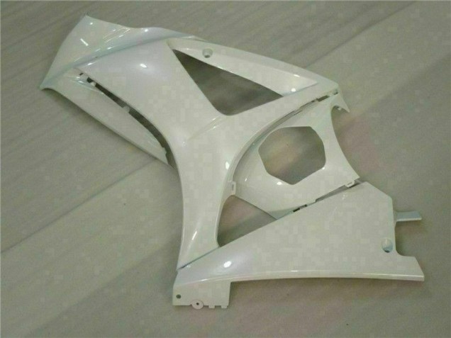 2007-2008 White Suzuki GSXR 1000 K7 Motorcycle Fairing