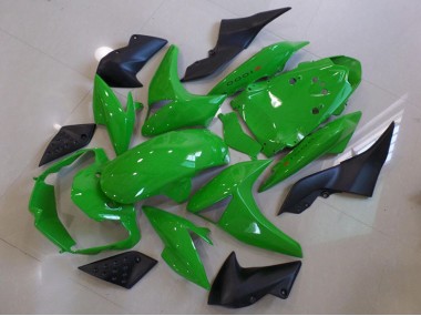 2007-2009 Green Kawasaki Z1000 Motorbike Fairing Kits