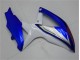 2008-2010 Blue White Suzuki GSXR 600/750 Motorcycle Fairings