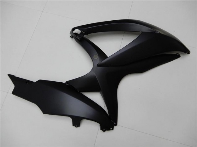 2008-2010 Matte Black Suzuki GSXR 600/750 Moto Fairings