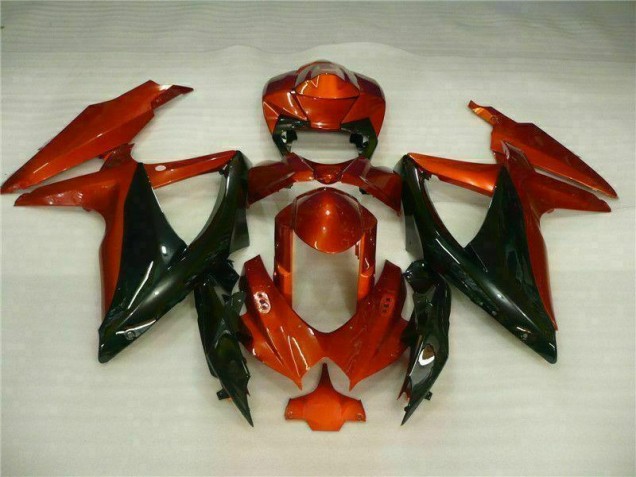 2008-2010 Red Black Suzuki GSXR 600/750 Motorcycle Replacement Fairings