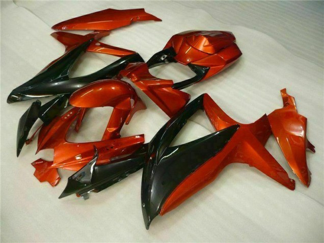 2008-2010 Red Black Suzuki GSXR 600/750 Motorcycle Replacement Fairings