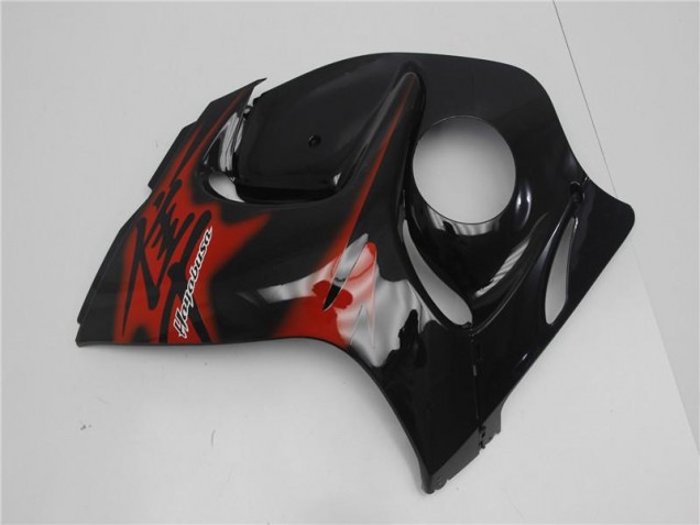 2008-2019 Black Red Suzuki GSXR 1300 Hayabusa Motor Bike Fairings