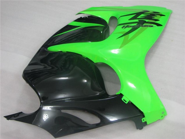 2008-2019 Green Black Suzuki GSXR 1300 Hayabusa Motorbike Fairing