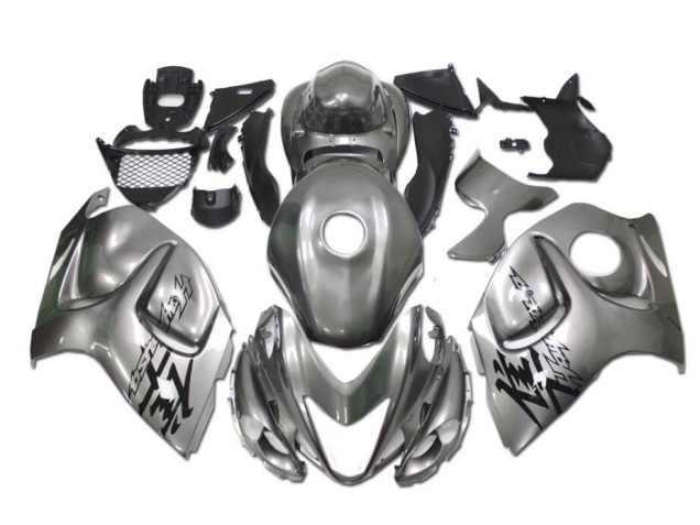 2008-2019 Grey Suzuki GSXR 1300 Hayabusa Motorbike Fairing Kits