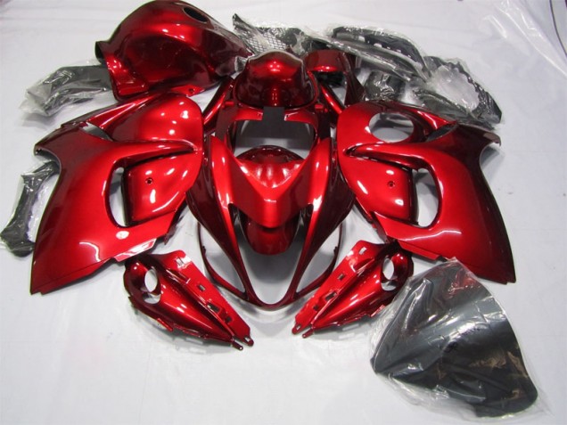 2008-2019 Red Suzuki GSXR1300 Hayabusa Motorcycle Fairings Kit