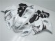 2008-2019 White Suzuki GSXR 1300 Hayabusa Replacement Motorcycle Fairings