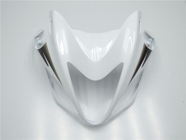 2008-2019 White Suzuki GSXR 1300 Hayabusa Replacement Motorcycle Fairings