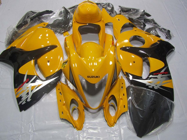 2008-2019 Yellow Black Suzuki GSXR1300 Hayabusa Motorbike Fairing Kits