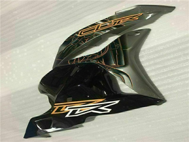 2009-2012 Black Honda CBR600RR Motorbike Fairings