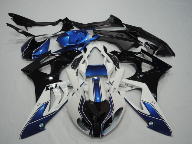 2009-2014 Black White Blue BMW S1000RR Motorcycle Fairing