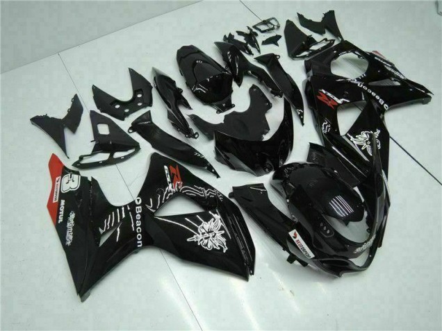 2009-2016 Black Suzuki GSXR1000 Motorcycle Fairings