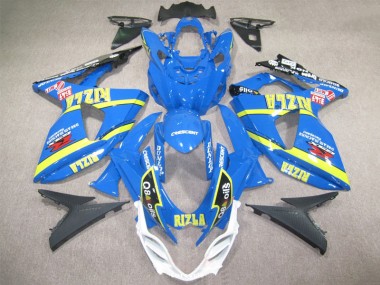 2009-2016 Blue Rizla Q8 oils Suzuki GSXR1000 Replacement Motorcycle Fairings