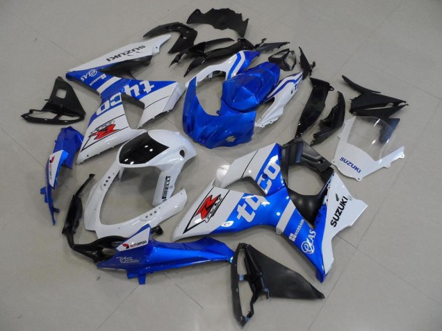 2009-2016 Blue Tyco Suzuki GSXR 1000 K9 Moto Fairings