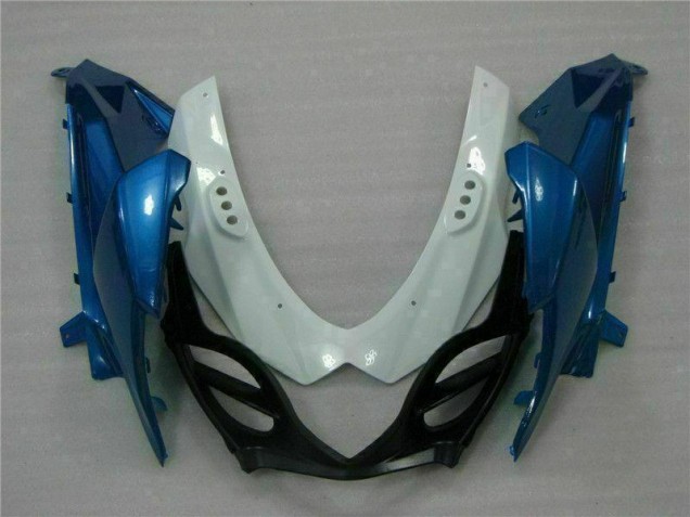 2009-2016 Blue White Suzuki GSXR1000 Motorcycle Fairings Kits