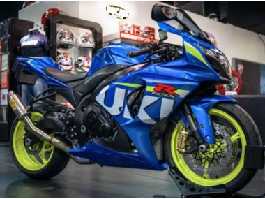 2009-2016 Blue White Suzuki GSXR1000 Motorbike Fairing