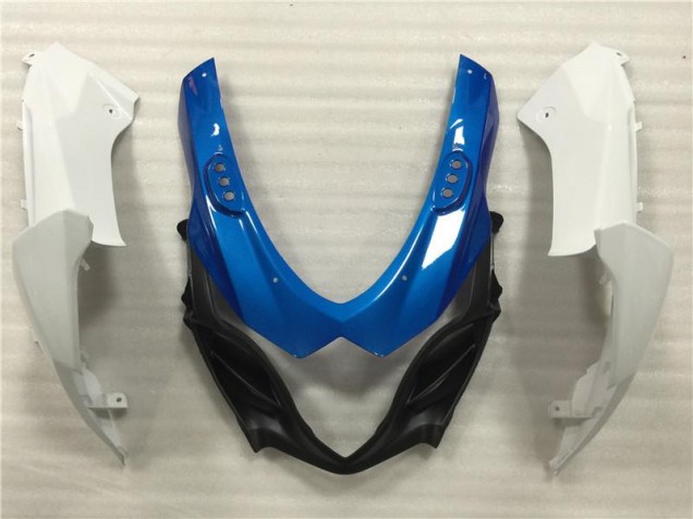 2009-2016 Blue White Suzuki GSXR1000 Motor Fairings