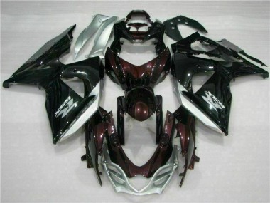 2009-2016 Brown Black Suzuki GSXR1000 Motor Fairings