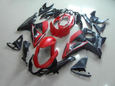 2009-2016 Matte Red Black Suzuki GSXR 1000 K9 Motorbike Fairing