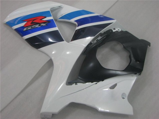 2009-2016 White Blue Suzuki GSXR1000 Replacement Fairings