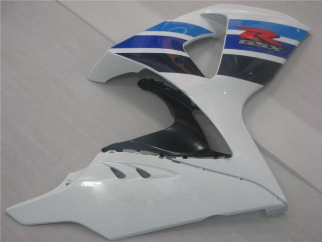 2009-2016 White Blue Suzuki GSXR1000 Replacement Fairings