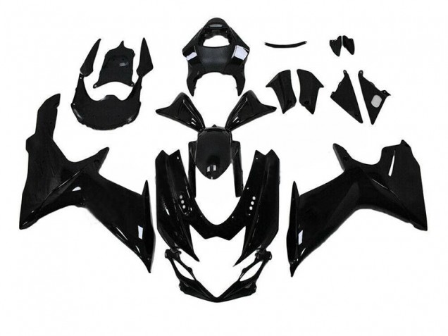 2011-2021 Glossy Black Suzuki GSXR 600/750 Motorcycle Fairings Kits